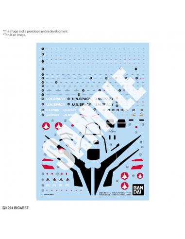 HG YF-19 1/100 WATER DECALS