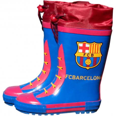 Botas agua azules cierre ajustable FC Barcelona - Imagen 1
