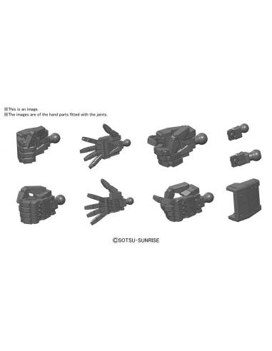 BUILDERS PARTS HD HAND 01 EFSF GREY1/144