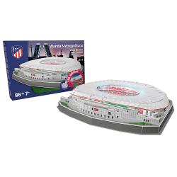 Puzzle 3D Estadio Wanda Metropolitano Atletico de Madrid led - Imagen 1