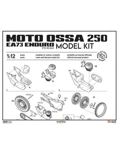 MOTO OSSA MODEL KIT 1/12
