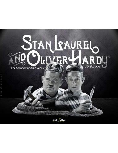 STAN LAUREL & OLIVER HARDY 1/3 STATUE