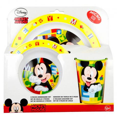 Set desayuno Mickey Disney microondas - Imagen 1
