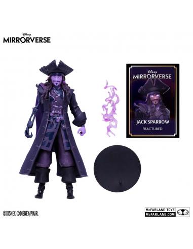 DISNEY MIRROR 7INCH JACK S FRACT AF