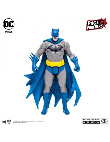 DC PAGE PUNCHERS BATMAN + COMIC 3INCH AF