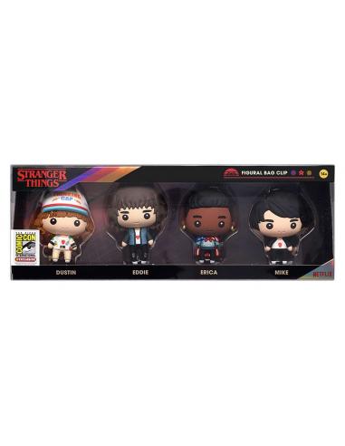 STRANGER THINGS 3DBAGCLIP 4 PCS SET SDCC