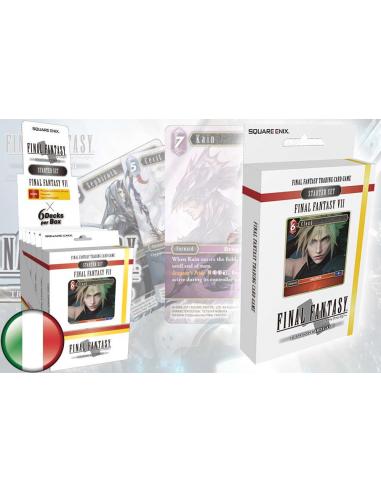 FFTCG OPUS 1 FINAL FANTASY VII DECK 6 pz