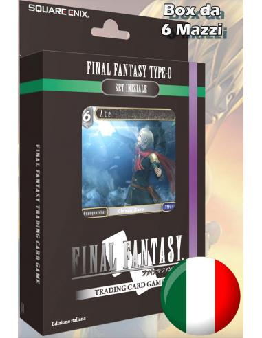 FFTCG FF TYPE - 0 STARTER DECK 6 pz