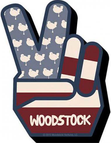 WOODSTOCK PEACE MAGNET