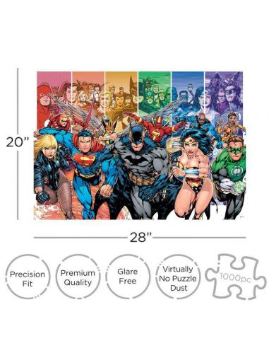 DC JLA 1000 PCS PUZZLE