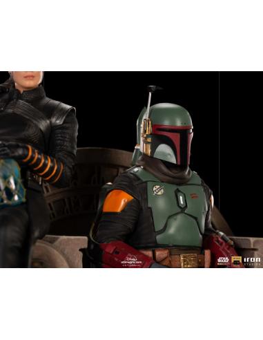 MANDALORIAN BOBAFETT AND FENNEC DLX 1/10