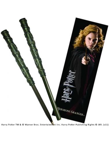 HP HERMIONE WAND PEN AND BOOKMARK