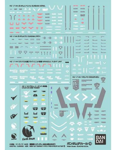 GUNDAM DECAL 133 WITCH FROM MERC MULTI 1