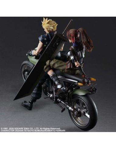 FF VII REMAKE CLOUD JESSIE & MOTOR PAK