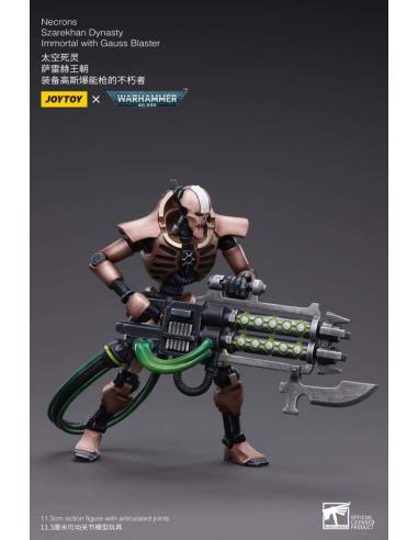 WH40K NECRONS IMMORT WITH GAUSS BLASTER