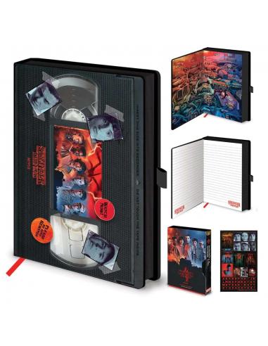 STRANGER THINGS 4 A5 NOTEBOOK VHS