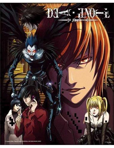 DEATH NOTE CONNECT BY FATE 3D LENT POST