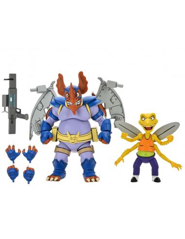 TMNT CARTOON WINGNUT/ SCREWLOOSE 2-PACK