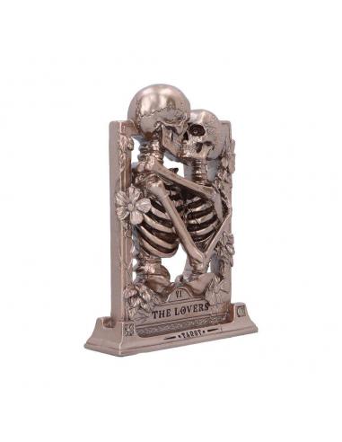 THE LOVERS BRONZE GOTHIC SKELETON ORNAM