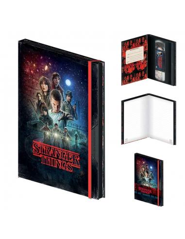 STRANGER THINGS A5 NOTEBOOK VHS