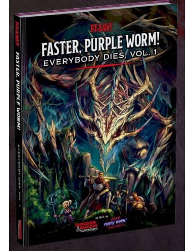 Dungeons & Dragons Adventure Book Faster, Purple Worm *Inglés*