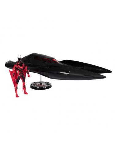 Batman Beyond DC Multiverse Figura con Vehículo Batman & The Batmobile (Gold Label) 53 cm