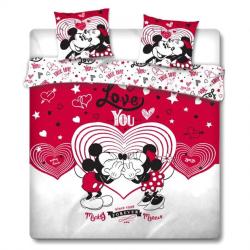 Funda nordica Love Mickey and Minnie Disney cama 135cm - Imagen 1