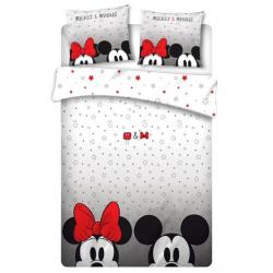 Funda nordica Mickey and Minnie Disney cama 135cm - Imagen 1