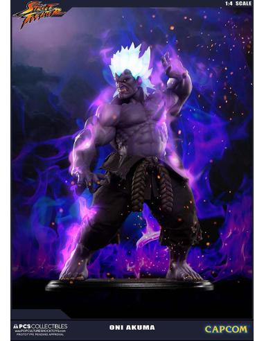 STREET FIGHTER ONI AKUMA 1/4 STATUE