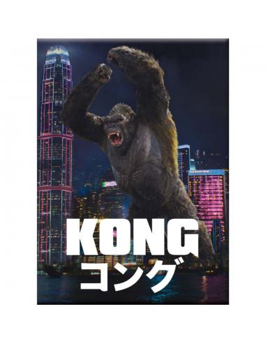 GODZILLA VS KONG CITY KONG FLAT MAGNET