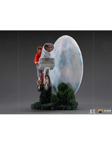 E.T. AND ELLIOT 1/10 ART DELUXE STATUE