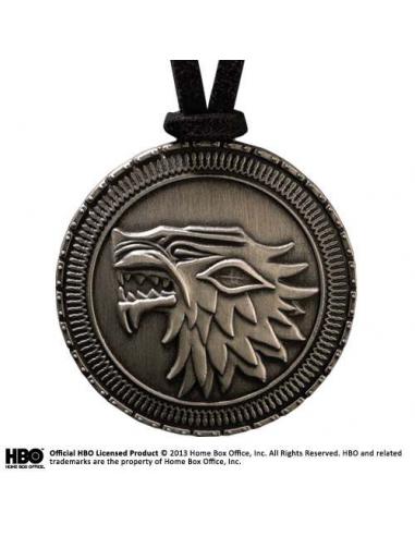 GAME OF THRONES STARK SHIELD PENDANT