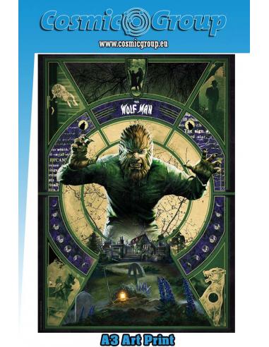 THE WOLFMAN OFFICIAL ART PRINT A3 SIZE