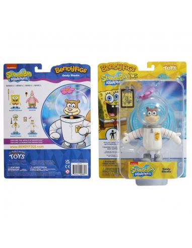 SPONGEBOB SANDY CHEEKS BENDYFIG