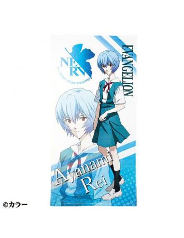 EVANGELION REI PROFILE BATH TOWEL