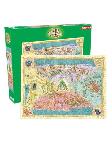 The Wizard Of Oz: Map 500 Piece Jigsaw Puzzle