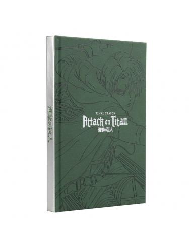 Cuaderno premium A5 Attack on Titan