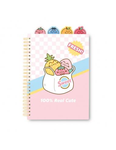 Cuaderno A5 Pusheen Fruits