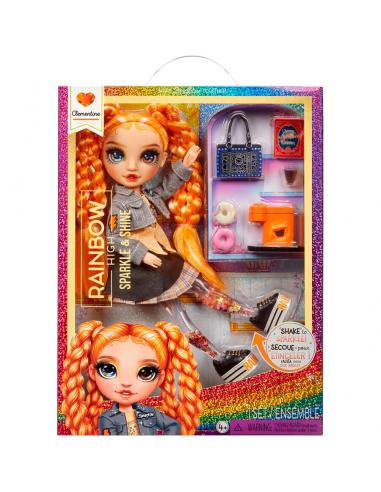Muñeca Clementine Sparkle &#38; Shine Rainbow High