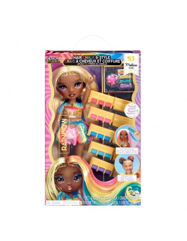 Muñeca Meline Hair Chalk & Style Rainbow High