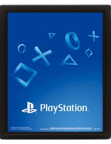 PLAYSTATION-SHAPES POSTER 3D LENTICULAR
