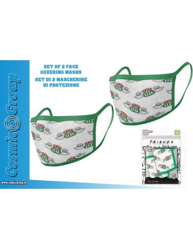 FRIENDS CENT.PERK FACE COVER.MASK SET(2)