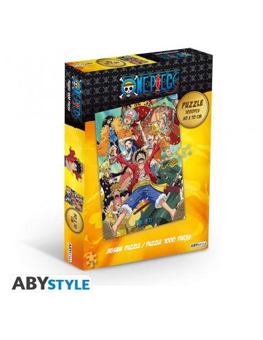 OP STRAW HAT CREW JIGSAW PUZZLE 1000 P