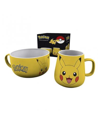 POKEMON PIKACHU BREAKFAST SET