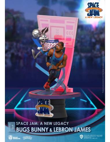 D-STAGE SPACE JAM 2 BUG BUNNY + LEBRON