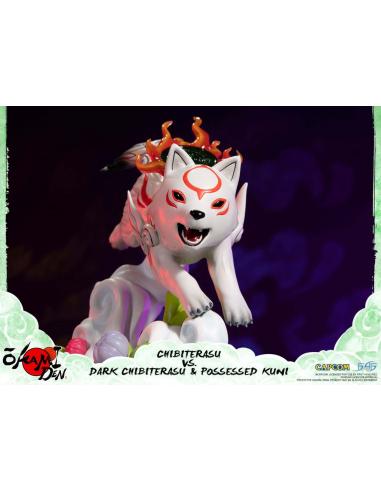 OKAMIDEN CHIBITERASU vs DARK CHIBITERASU