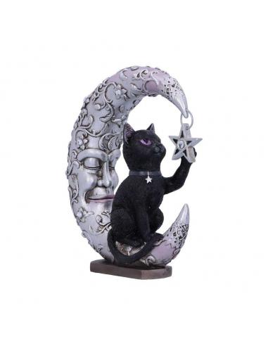 LUNA COMPANION MOON AND CAT ORNAMENT