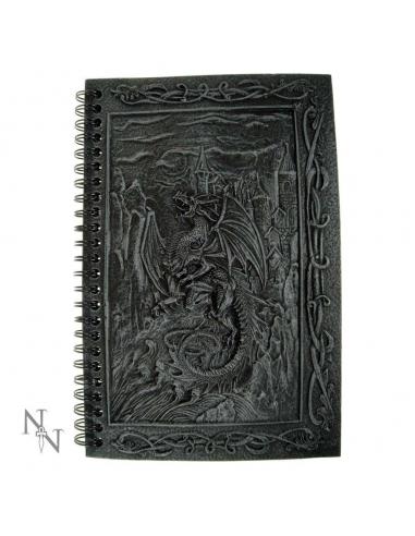NOTEBOOK RESIN SPIRAL COVER DRAGON KING