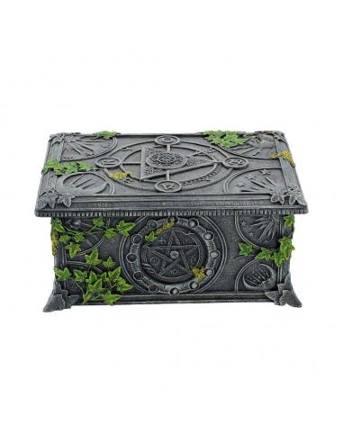 WICCAN PENTAGRAM TAROT BOX
