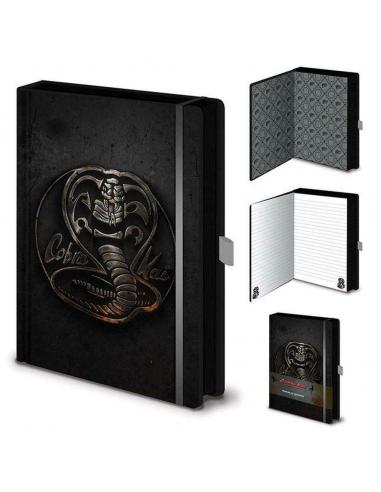 COBRA KAI METAL BADGE PREM. A5 NOTEBOOK